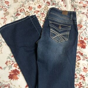Wallflower Dark Blue Boot Cut Jeans